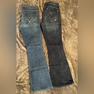 William Rast Bootcut Jeans Bundle of 2